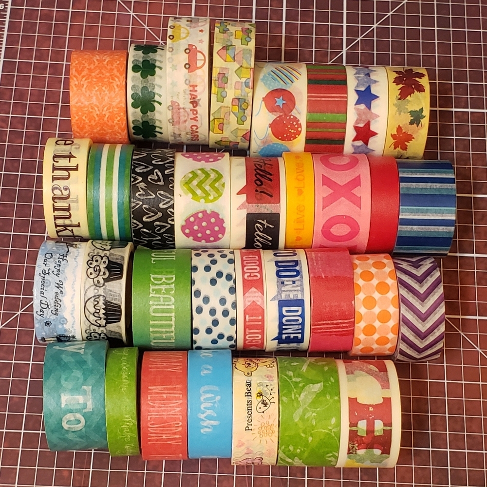 5 Random Rolls Washi Tape